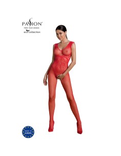 PASSION - ECO COLLECTION BODYSTOCKING ECO BS003 ROJO PASSION WOMAN BODYSTOCKINGS