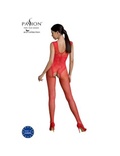 PASSION - ECO COLLECTION BODYSTOCKING ECO BS003 ROJO PASSION WOMAN BODYSTOCKINGS 2
