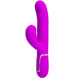 PRETTY LOVE - PERLITA VIBRADOR PUNTO G 3 EN 1 MULTIFUNCIÓN VIOETA PRETTY LOVE FLIRTATION