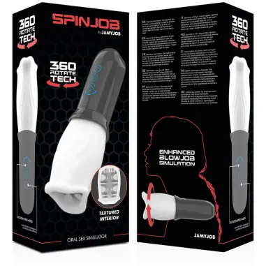Spinjob Masturbador con Rotación - 3 Velocidades | Jamyjob