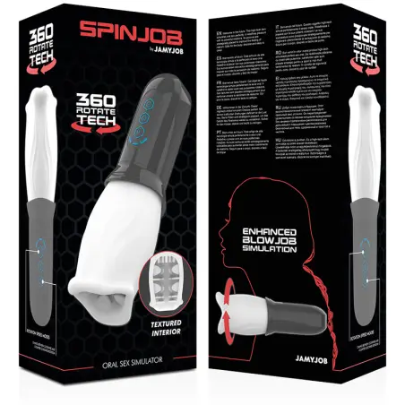 Spinjob Masturbador con Rotación - 3 Velocidades | Jamyjob