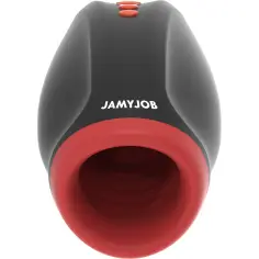 JAMYJOB - NOVAX MASTURBADOR CON VIBRACIÓN Y COMPRESIÓN