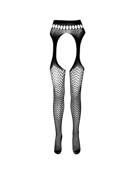 PASSION - ECO COLLECTION BODYSTOCKING ECO S002 BLANCO PASSION WOMAN GARTER & STOCK
