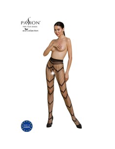 PASSION - ECO COLLECTION BODYSTOCKING ECO S006 NEGRO PASSION WOMAN GARTER & STOCK