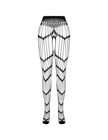 PASSION - ECO COLLECTION BODYSTOCKING ECO S006 BLANCO PASSION WOMAN GARTER & STOCK