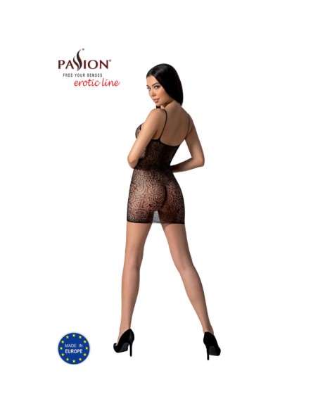PASSION - BS096 BODYSTOCKING NEGRO TALLA ÚNICA PASSION WOMAN BODYSTOCKINGS