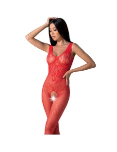 PASSION - BS098 BODYSTOCKING ROJO TALLA ÚNICA PASSION WOMAN BODYSTOCKINGS