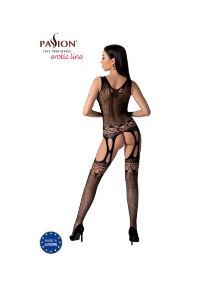 PASSION - BS099 BODYSTOCKING NEGRO TALLA ÚNICA PASSION WOMAN BODYSTOCKINGS