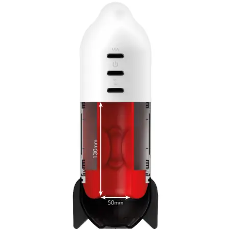 JAMYJOB - ROCKET MASTURBADOR TECNOLOGÍA SOFT COMPRESSION Y VIBRACIÓN