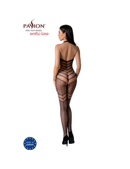 PASSION - BS100 BODYSTOCKING NEGRO TALLA ÚNICA PASSION WOMAN BODYSTOCKINGS