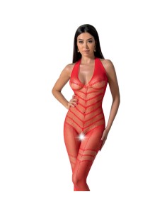 PASSION - BS100 BODYSTOCKING ROJO TALLA ÚNICA PASSION WOMAN BODYSTOCKINGS