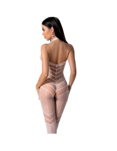 PASSION - BS100 BODYSTOCKING BLANCO TALLA ÚNICA PASSION WOMAN BODYSTOCKINGS 2