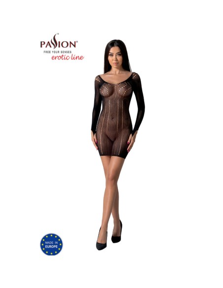 PASSION - BS101 BODYSTOCKING NEGRO TALLA ÚNICA PASSION WOMAN BODYSTOCKINGS