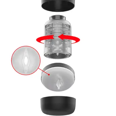 Tornado Masturbador 360 Rotate Tech - Rotación | Jamyjob