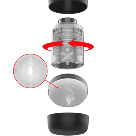 Tornado Masturbador 360 Rotate Tech - Rotación | Jamyjob