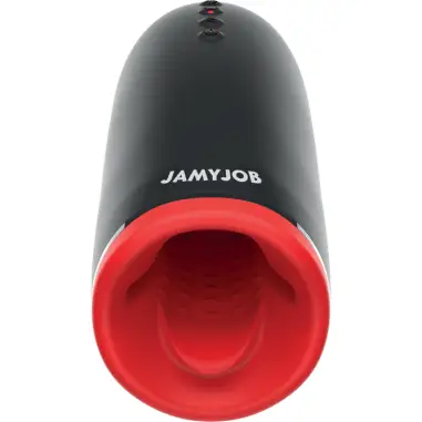 JAMYJOB - SPIN-X MASTURBADOR CON ROTACIÓN Y FUNCIÓN CALOR