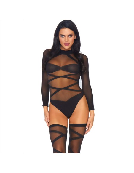 LEG AVENUE - SET 2 PIEZAS BODY + MEDIAS LEG AVENUE SETS