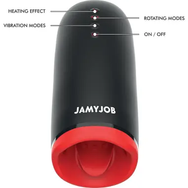 Spin-X Masturbador con Rotación y Función Calor | Jamyjob