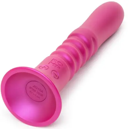 Jiggle Vibrador Up And Down con Ventosa Rosa | ROMP