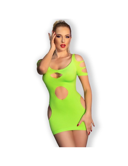 CHILIROSE - CR 4671 VESTIDO VERDE S/M CHILIROSE DRESSES