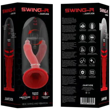 Swing-R Masturbador de Calor, Oscilación y Vibración