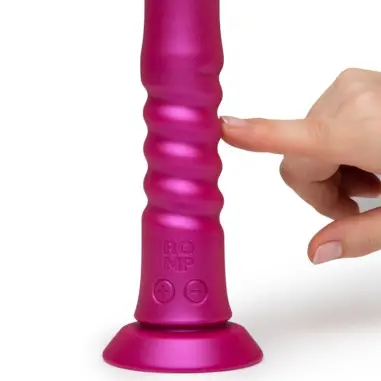 Jiggle Vibrador Up And Down con Ventosa Rosa | ROMP