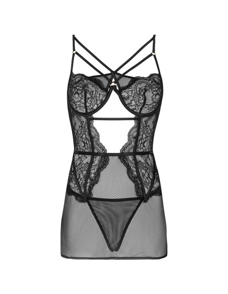 LIVCO CORSETTI FASHION - BARIRIN LC 90633 FALDA + PANTY NEGRO S/M LIVCO CORSETTI SETS