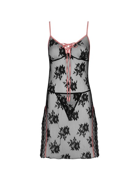 LIVCO CORSETTI FASHION - KARONIN LC 90628 FALDA + PANTY NEGRO S/M LIVCO CORSETTI SETS