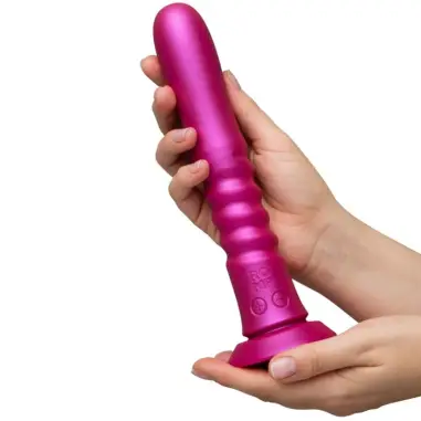 Jiggle Vibrador Up And Down con Ventosa Rosa | ROMP
