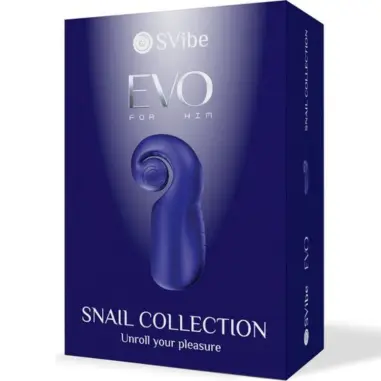 Evo For Him Masturbador Masculino Slide Nroll Azul Oscuro