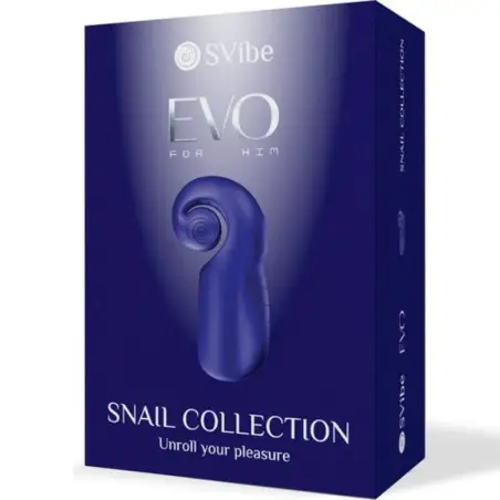Evo For Him Masturbador Masculino Slide Nroll Azul Oscuro