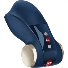 FUN FACTORY - COBRA LIBRE II MASTURBADOR VIBRADOR AZUL OSCURO 2