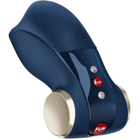 Cobra Libre II Masturbador Vibrador Azul Oscuro - Recargable