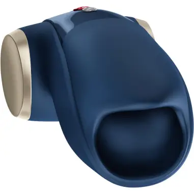 Cobra Libre II Masturbador Vibrador Azul Oscuro - Recargable