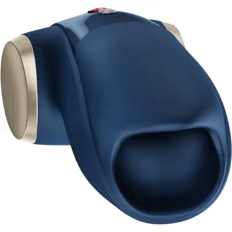 Cobra Libre II Masturbador Vibrador Azul Oscuro - Recargable