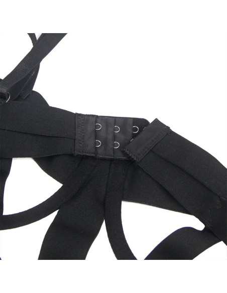 SUBBLIME - BODY SEXY CON RECORTES NEGRO S/M SUBBLIME BODIES