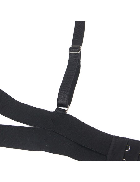 SUBBLIME - BODY SEXY CON RECORTES NEGRO S/M SUBBLIME BODIES