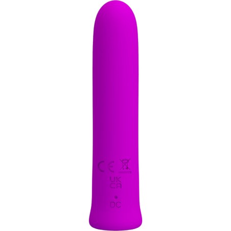 PRETTY LOVE - CURTIS MINI VIBRADOR SUPER POWER 12 VIBRACIONES SILICONA VIOLETA PRETTY LOVE FLIRTATION