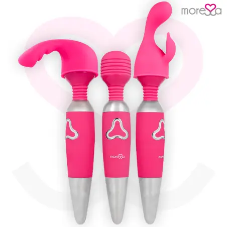 Odilon Wand Potente Motor Mas Dos Cabezales Premium Silicone