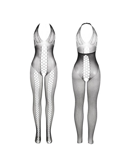 SUBBLIME - 951832 BODYSTOCKING ESPALDA ABIERTA Y DETALLES ENTRECRUZADOS NEGRO TALLA ÚNICA SUBBLIME BODYSTOCKINGS