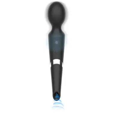 Beck Wand y Succionador 2 en 1 Silicona | Black&silver