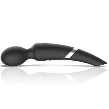 Beck Wand y Succionador 2 en 1 Silicona | Black&silver