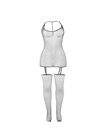 SUBBLIME - 951955 BODYSTOCKING DE REJILLA BRILLANTE TALLA ÚNICA SUBBLIME BODYSTOCKINGS