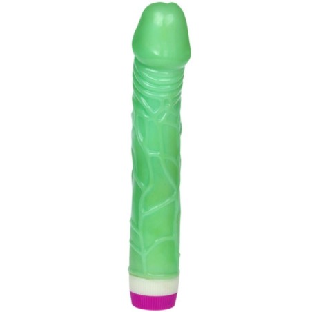 BAILE - WAVES OF PLEASURE VIBRADOR 23 CM VERDE BAILE VIBRATORS
