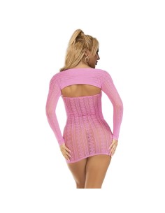 SUBBLIME - 952471 VESTIDO DE REJILLA ROSA TALLA ÚNICA SUBBLIME DRESSES 2