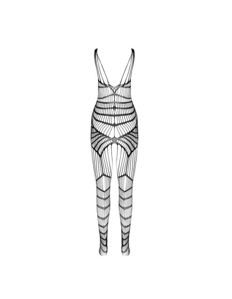 PASSION - BS 102 BODYSTOCKING BLANCO TALLA ÚNICA PASSION WOMAN BODYSTOCKINGS