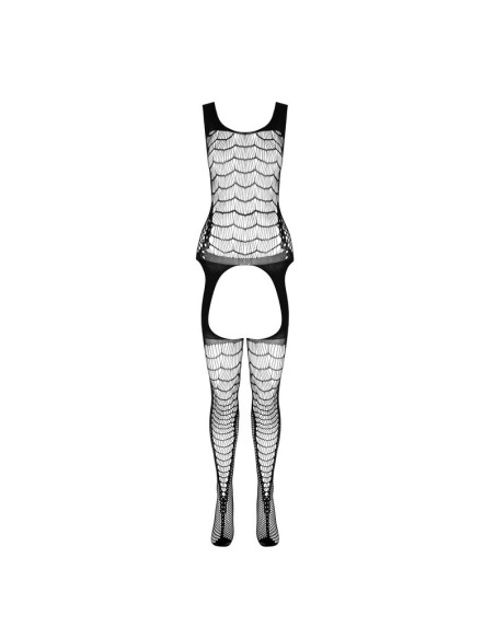 PASSION - BS 104 BODYSTOCKING BLANCO TALLA ÚNICA PASSION WOMAN BODYSTOCKINGS