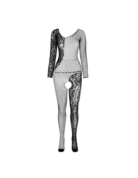 PASSION - BS 107 BODYSTOCKING NEGRO TALLA ÚNICA PASSION WOMAN BODYSTOCKINGS