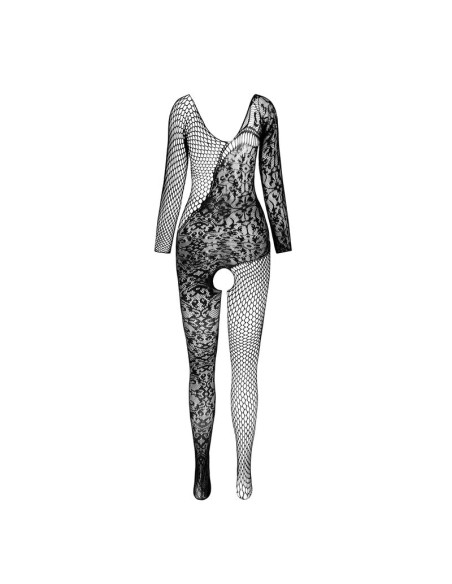 PASSION - BS 107 BODYSTOCKING ROJO TALLA ÚNICA PASSION WOMAN BODYSTOCKINGS