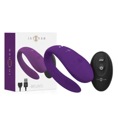 Bruno Partner Doble Placer Lila - Vibrador | Intense